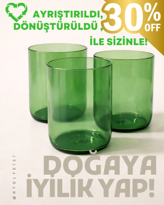 75 cl Şarap Şişesinden Bardak